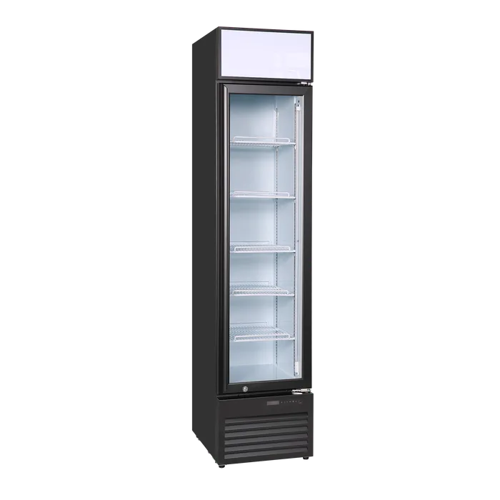 Ledusskapis-vitrīna 155L DCC159BD