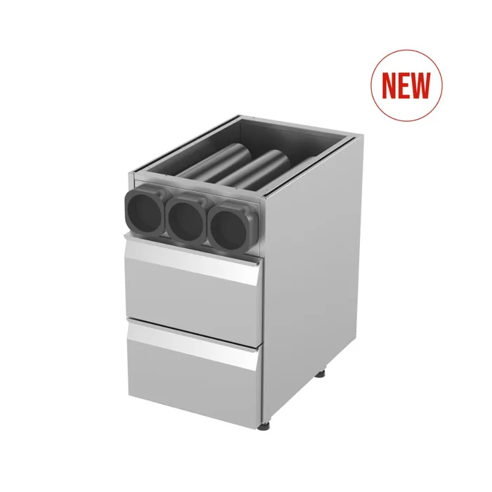 Modulis ar krūzīšu dispenseriem  ar durvīm 950 mm