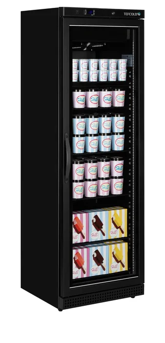 Saldētava UF400VGB 340L ar stikla durvīm
